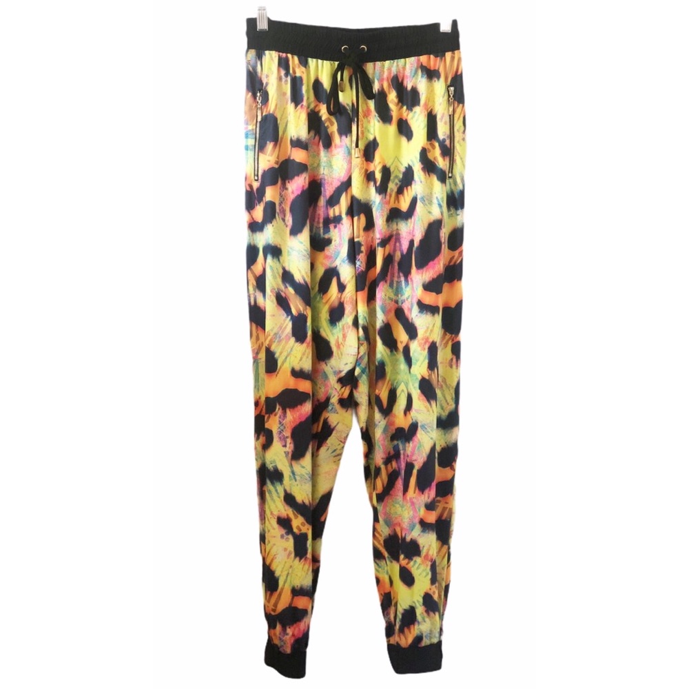 City Chic Multicolored Baggy Oversized Joggers Size XS